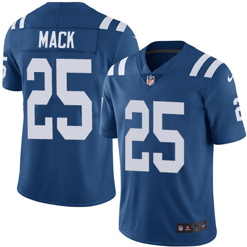 Indianapolis Colts #25 Limited Marlon Mack Royal Blue Nike NFL Home Men Vapor Untouchable jerseys->youth nfl jersey->Youth Jersey